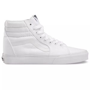 VANS Canvas Sk8-Hi White Shoes